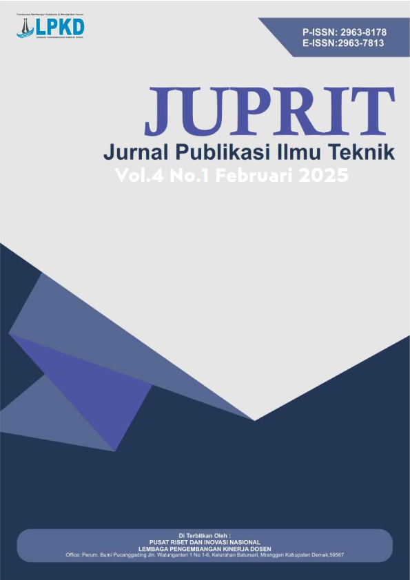 					View Vol. 4 No. 1 (2025): Jurnal Penelitian Rumpun Ilmu Teknik
				