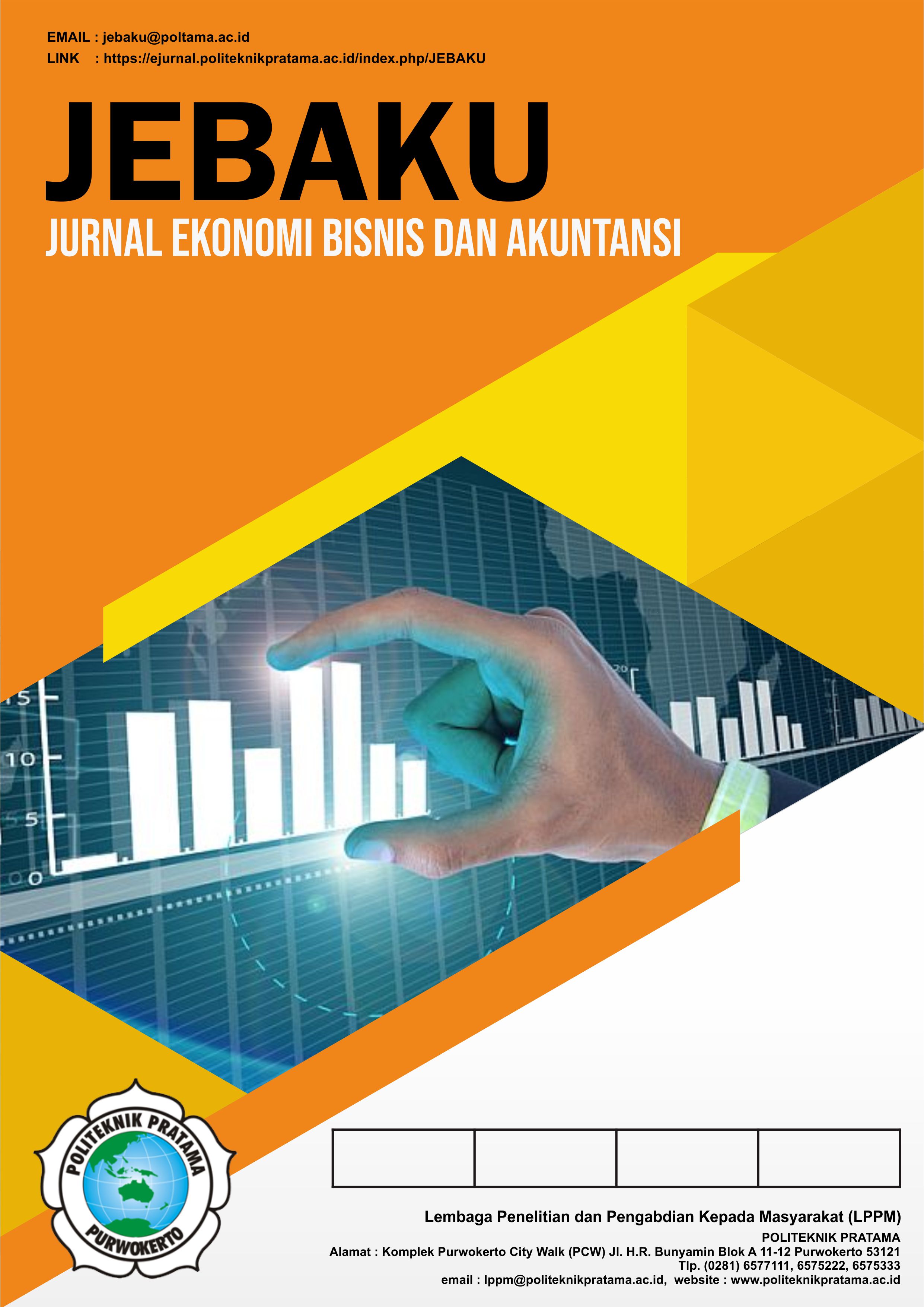 					View Vol. 3 No. 1 (2023): April : Jurnal Ekonomi Bisnis dan Akuntansi (JEBAKU)
				