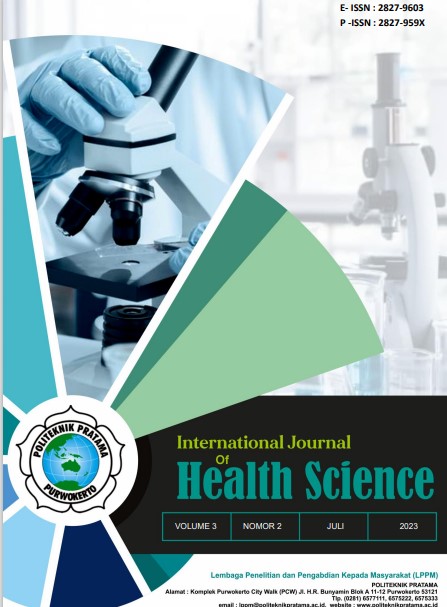 					View Vol. 3 No. 2 (2023): July : International Journal of Health
				